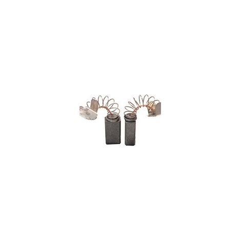 Juego de 2 carbones adaptables para Ryobi. Dimensiones: 6,4 x 9,52 x 16,5 mm.