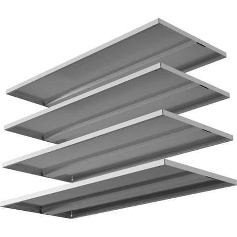 VCM - 4x étagères pour armoire série Malivo H. 2 x B. 79 x T. 32 cm