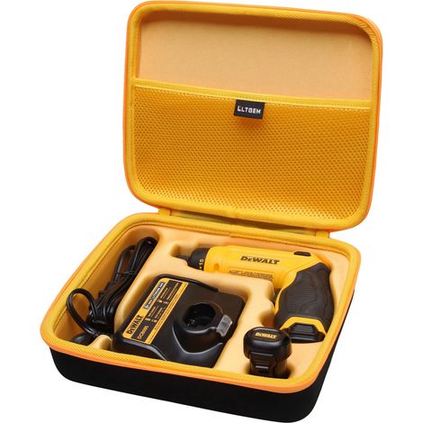 Étui Rigide en EVA pour kit de Tournevis sans Fil 8 V Max, gyroscopique, 2 Piles, électrique – Sac de Transport de Voyage (1/5)