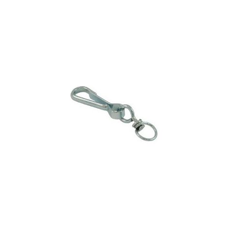 Porte Mousqueton SIMPLEX Longueur 80 Acier zingué (1/2)