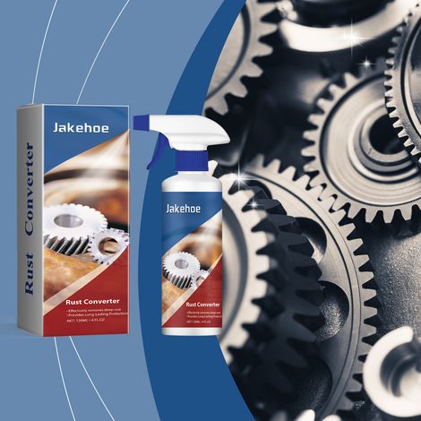Rostschutzmittel und -umwandler für Metalloberflächen, Eisentüren, Zahnradhalterungen, Rostentfernungs- und Reinigungsmittel – 120 ml -- BIEMMEDUE (1/5)