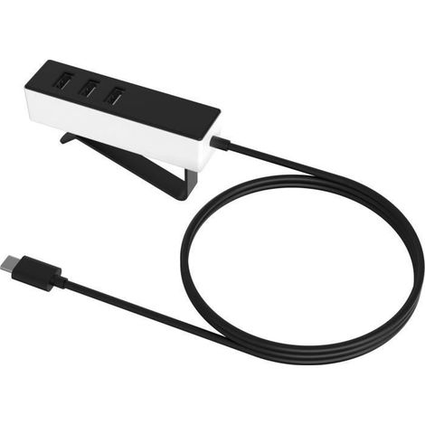 Cargador multifuncional - GAO - 3 puertos USB-A, 1 puerto USB-C, cable 1,5m