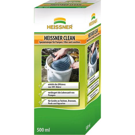 HEISSNER CLEAN Spezial-Reiniger 500ml, für Pumpen, Filter und Lampen (1/3)