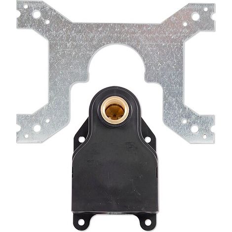 Doppel Wanddose für Klemmringverschraubung 3/4'' Eurokonus - 1/2'' IG