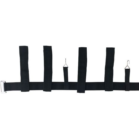 Sangle de levage réglable en polyester haute résistance – Idéale pour déplacer facilement pots de fleurs, pierres et autres charges lourdes dans le jardin (1/5)