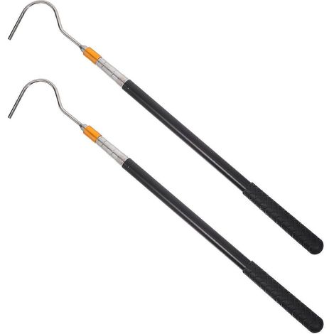 Set aus 2 ausziehbaren Klimmzugstangen für Dachbodentreppen, kompatibel mit Dachbodentreppen, Fenstern und Dachfenstern. (1/3)
