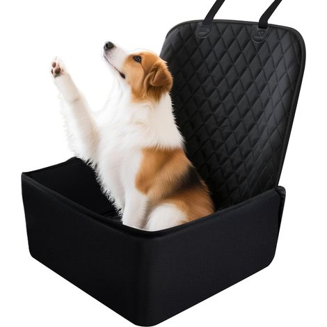 Hundefreundlicher Auto-Sitzerhöhung – großer wasserdichter, haustierfreundlicher Sitzbezug – leicht zu reinigende Schutzhülle – geeignet für Bett – Sicherheitsbarriere hinten – SUV-Reisewelpe (1/5)
