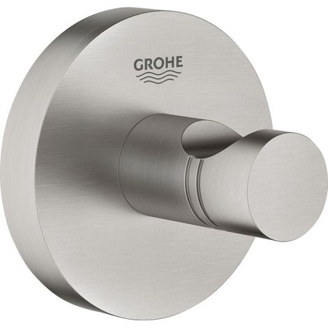 Grohe Essentials - Gancho para albornoz, supersteel 40364DC1