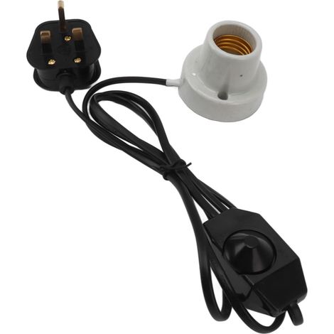 Support de lampe chauffante pour reptiles Headerbs, support de lampe chauffante en céramique pour reptiles, douille E27 professionnelle, luminaire pour lézards et tortues (prise E27) (1/5)