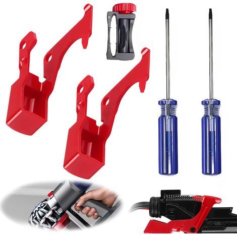 5 pezzi Interruttore di accensione per Dyson V10 V11 Potente pulsante di accensione Parti di ricambio per Dyson V11 V10 Rosso (1/5)