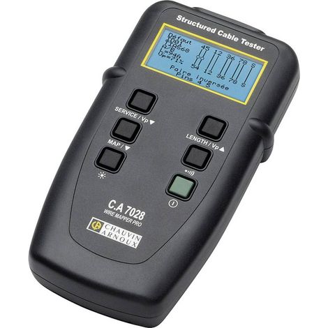 Testeur de câble Chauvin Arnoux Ca 7028 ( Prix pour 1 ) (1/5)