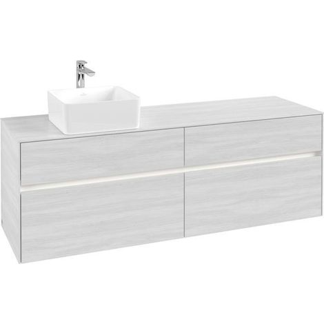 VB WTUS Collaro C050B0 1600x548x500mm avec cloche. 4 extraits WT gauche Bois blanc