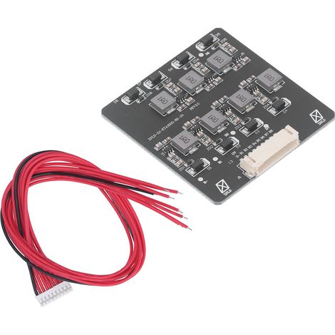 Égaliseur passif pour batterie lithium avec transfert d'énergie, module d'équilibrage 1.2A 8S 2.0-4.5V DC, câble inclus (1/5)