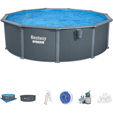 Bestway 561CU-8 Set piscina fuori terra Hydrium da 488X132 cm