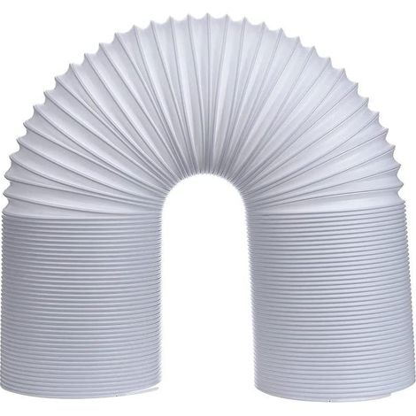 Tuyau de climatiseur portable Diamètre 15 cm Climatiseur Mobile Tuyau évacuation pour climatiseur d'échappement Compatible avec Les climatiseurs Sens des aiguilles d'une montre & 150cm (1/5)