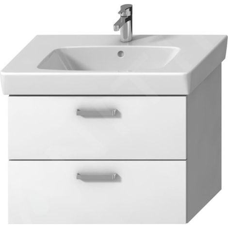 Jika Lyra plus - Meuble pour lavabo 74x55x42 cm, blanc H40J3864023001 (1/2)