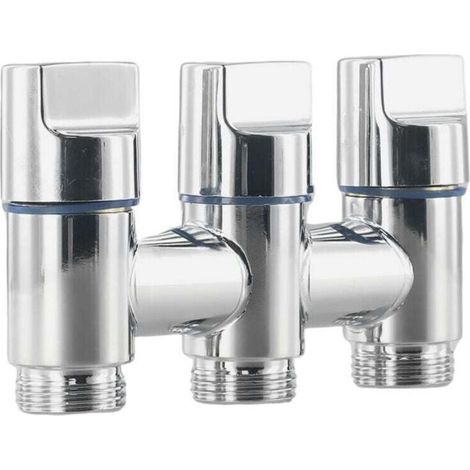 Valve D'Angle à 3 Voies Améliorez la Fonctionnalité de Votre Maison ou Vos Espaces Commerciaux avec Vanne Dérivation Trois Voies,A (1/4)