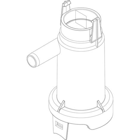BOSCH Ersatzteil TTNR: 87186457030 Venturirohr (1/2)