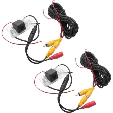 2 cámaras de visión trasera compatibles con BMW Serie 3 E82, E46, E90, E91, Serie 5, E39, E53, X3, X5 y X6. (1/5)