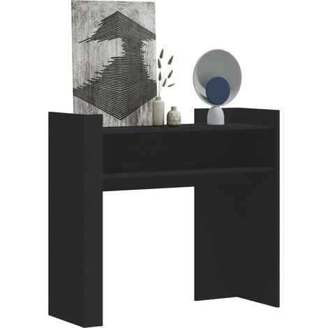 Konsolentisch Schwarz 100x35x90 cm Holzwerkstoff