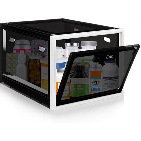 Boîte de Sécurité à Code Verrouillable – Boîte Transparente pour Médicaments, Téléphone (1/5)