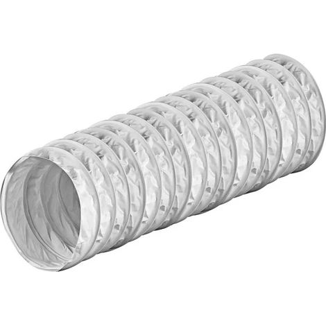 Condotto aria flessibile Awenta elastic pvc diametro 100 mm lunghezza 1 m