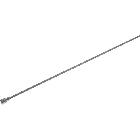Sealey Spline Socket Bit Extra-Long M8 x 800mm 1/2""Sq Drive AK5535
