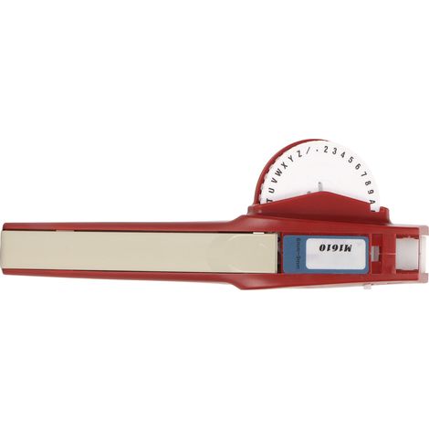Étiqueteuse à gaufrage avec 36 caractères imprimables, facile à utiliser, ruban d'étiquettes inclus, idéale pour les loisirs créatifs. (1/5)