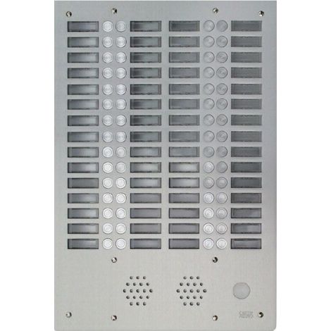 Plaque a.v alu 6mm 4r 60bp URMET 7774/60 (1/2)