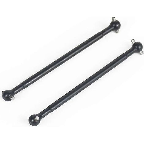 Deux os de chien d'essieu arrière de transmission en métal 7191, compatibles avec les pièces de rechange de voiture RC ZD Racing -10 DBX10 10421-S 9102 1/10. (1/5)