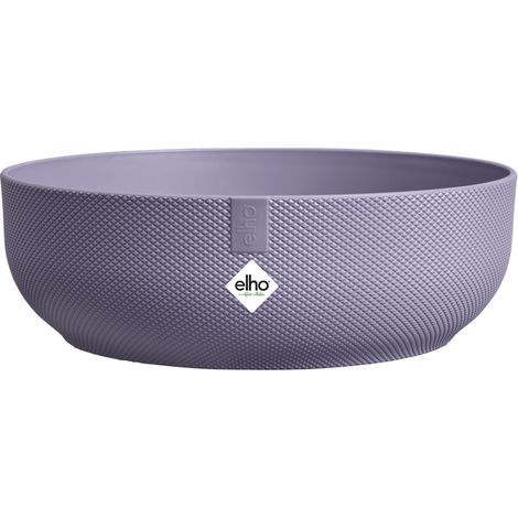 Elho Jazz Bowl 28 - Violet - L 28 x B 27.5 x H 9 cm - intérieur - 100% recyclé (1/3)