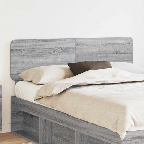 Tête de lit-Panneau de lit Gris Sonoma 150 cm Bois d'ingénierie 645795 (1/5)
