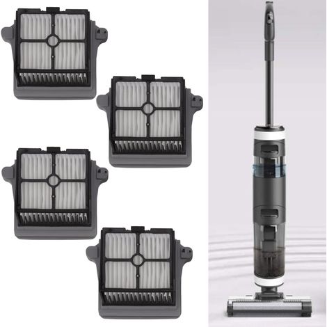 Filtres de Remplacement pour Aspirateur-Traineau Tineco 3.0 - 4 Filtres lavables HEPA, Amélioration de l'Efficacité et de la Durabilité (1/5)