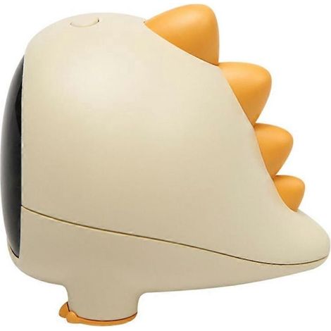 Réveil dinosaure dessin animé multifonctionnel rechargeable horloge de table numérique jaune à contrôle intelligent pour chambre enfant (1/5)