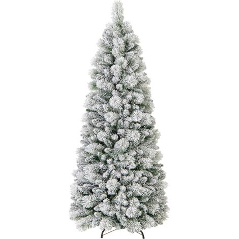 Künstlicher Weihnachtsbaum mit Lichterkette, 180 cm, Grün