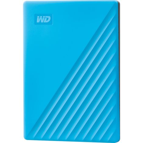 Western Digital My Passport disco rigido esterno 4 TB Blu (1/5)