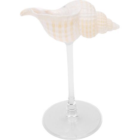 Verre à vin en forme de coquille de conque, élégant, Unique, créatif, gobelet à boire, pour Cocktail, fête de mariage, Bar, Style 3