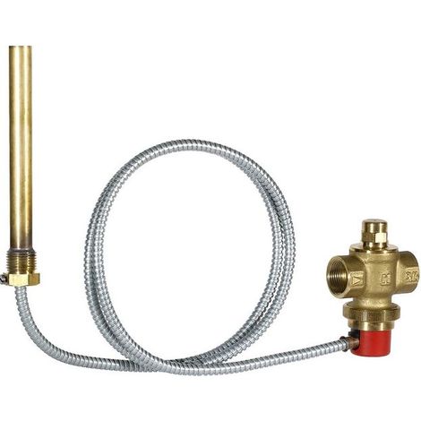 Resideo Sécurité de vidange thermique TS131 laiton 95 degrés C, 4000mm, 3/4 ", B, TS131-3/4B