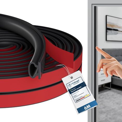 Door Seal 6 m Black Window Seal Sticker (1/5)