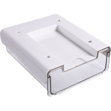 Tiroir Sous Bureau - Glissière Avec Butée - Adhésif Ou Perçage - Grand Et Moyen - Pour Bureau Maison École Bureau - 2 Pièces (1/5)