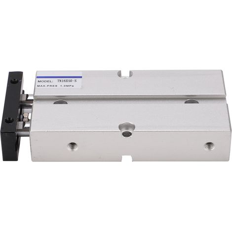 Vérin pneumatique double effet en alliage d'aluminium antirouille TN16 1.0MPa 10-200mm (TN16X50-S) (1/5)