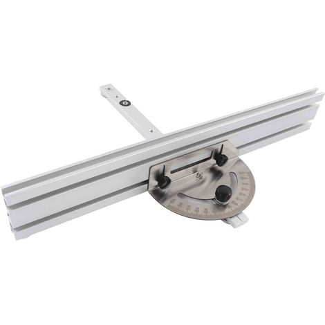 Präzisionsführung für Tischkreissäge, hochpräzises Winkelsystem, Verriegelungsmechanismus, Aluminiumlegierung, verstellbare Gehrungsführung und Anschlag (1/5)