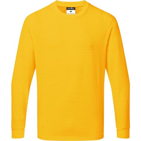 T-shirt à Manches Longues Antistatique Esd - Taille S - Portwest
