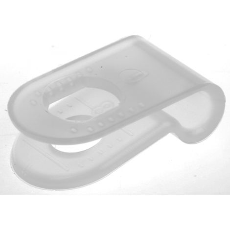 Clip serre-câbles à visser, Ø max 5mm en Nylon ( Prix pour Sachet de 100 )