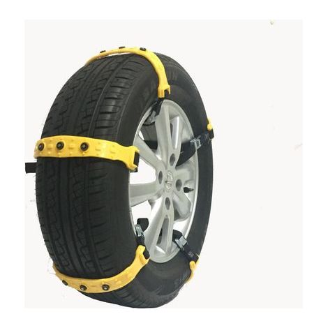 Ceinture de pneu, 10 pièces 185-225mm pneu ceinture antidérapante neige voiture sécurité pneus chaînes universelles pour voiture camion SUV (1/5)
