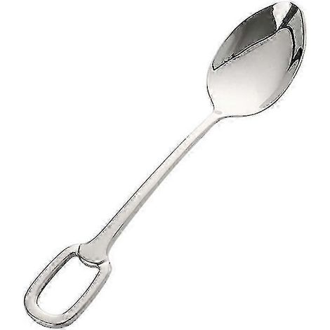 Cuillère à café créative en acier inoxydable 304, cuillère à dessert, cuillère à soupe avec trou de suspension HDV (1/3)