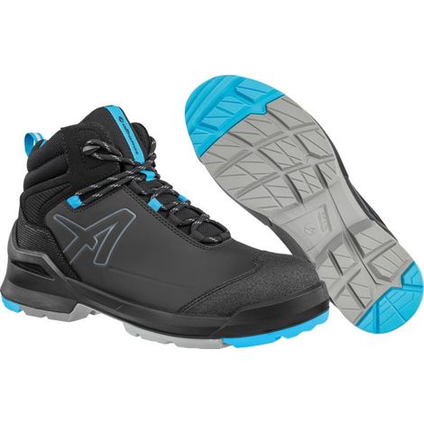 Botas de encaje taraval negro/azul taraval. ESD FO SR S3L. Gr.47