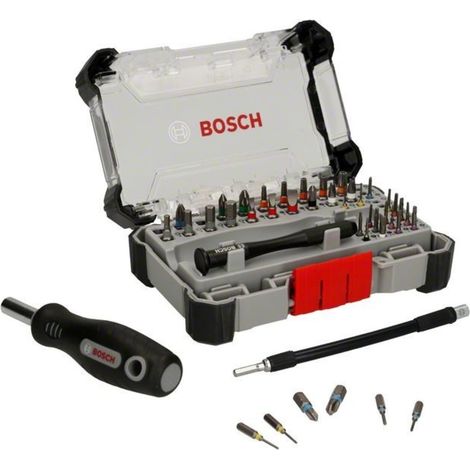 Bosch Präzisions-Schrauberbit-Set, inkl. biegsammer Verlängerung, 43tlg.