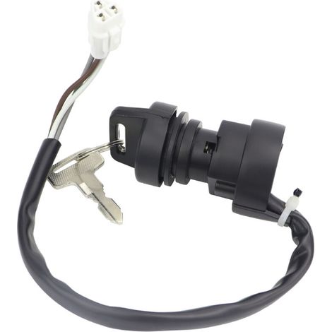 Pièces de moto : contacteur d'allumage/verrouillage d'allumage pour Kawasaki KFX700 (modèles 27005-1267 et 27005-1230) (1/4)