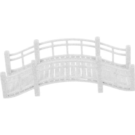 Mikrolandschaft Brücke Vintage Gartenbrücke aus Pla mit